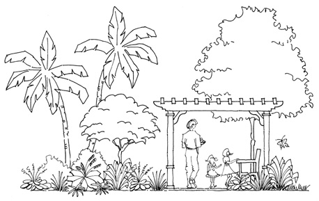 Proportion to human scale.