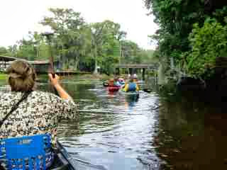 Approaching the bridge