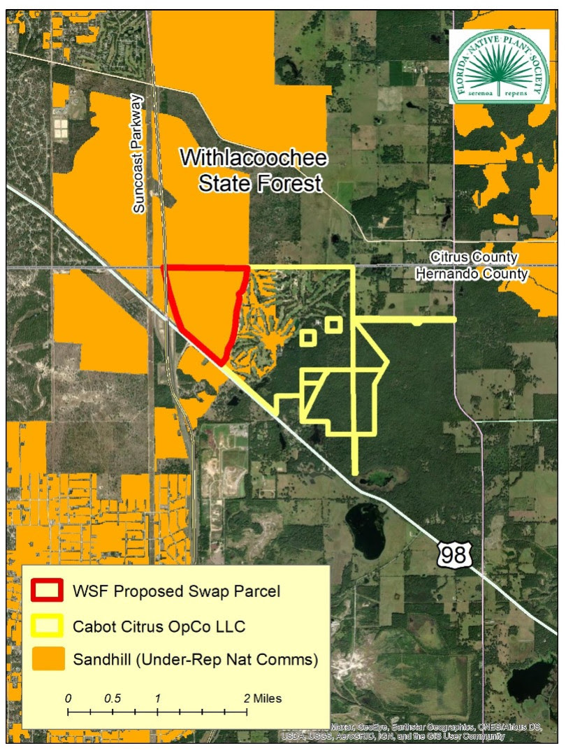 Map 3. Under-Represented Natural Communities